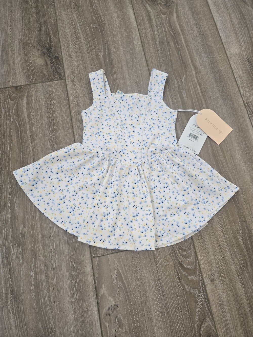 NWT Blogilates X Target Girls Floral  Dress, 4/5T